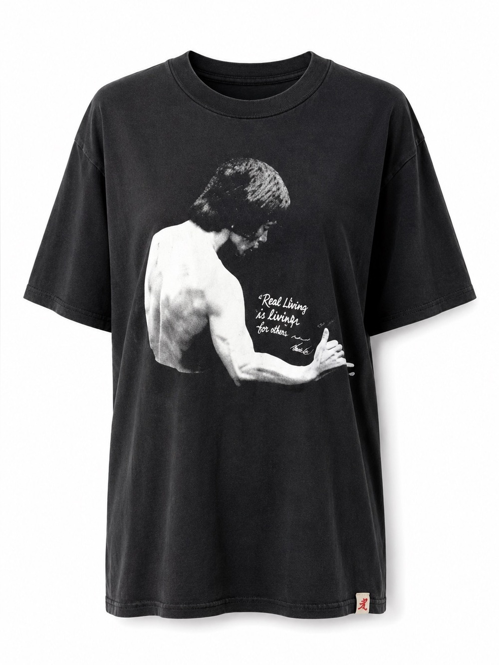 Vintage Aloha Army Bruce Lee “Real Living” Tee